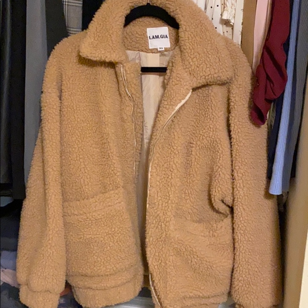 Pixie Teddy Coat - image 4